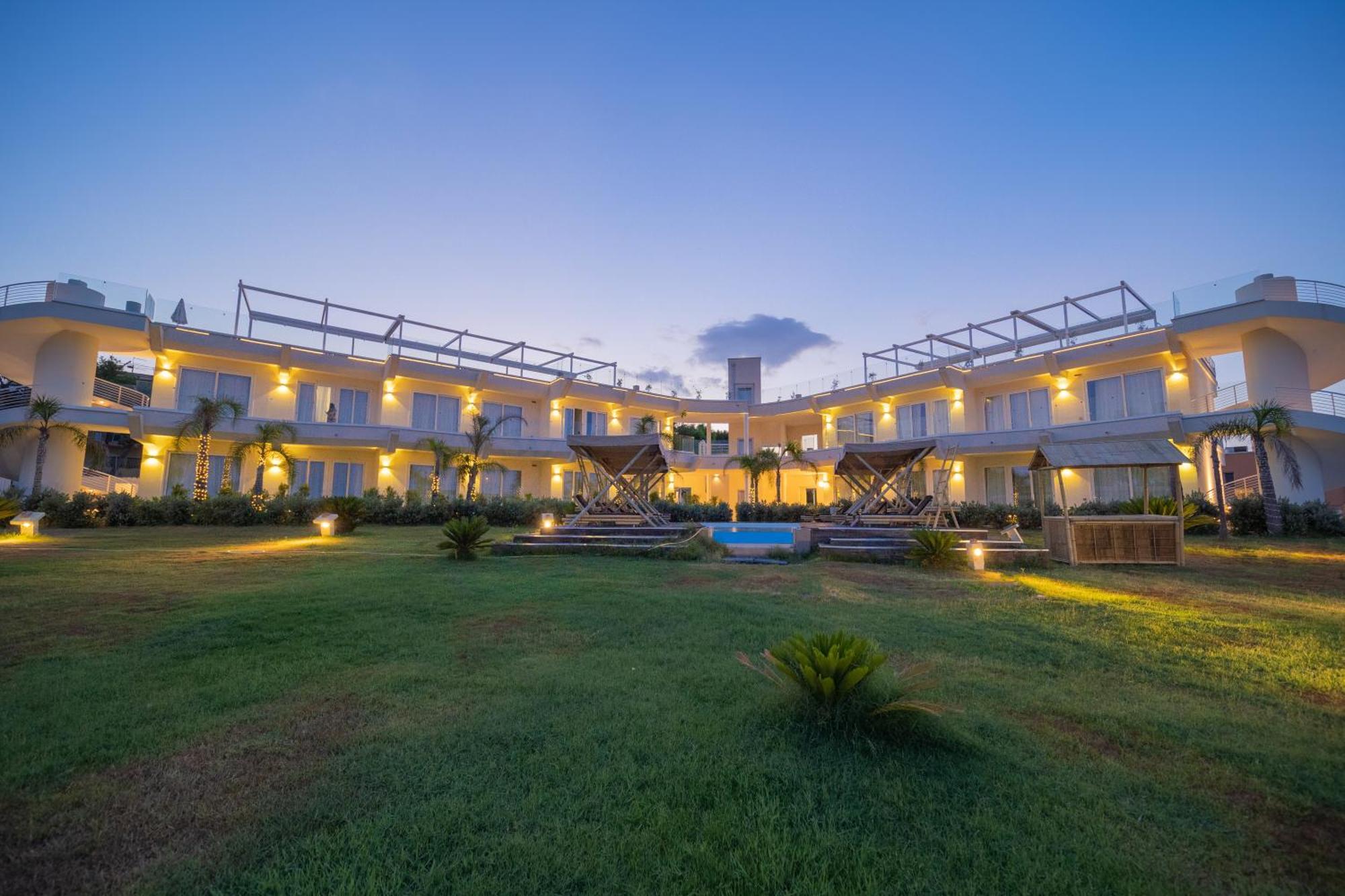 Jonium Hotel - Amazing Sea View And Swimming Pool 普尔萨诺 外观 照片