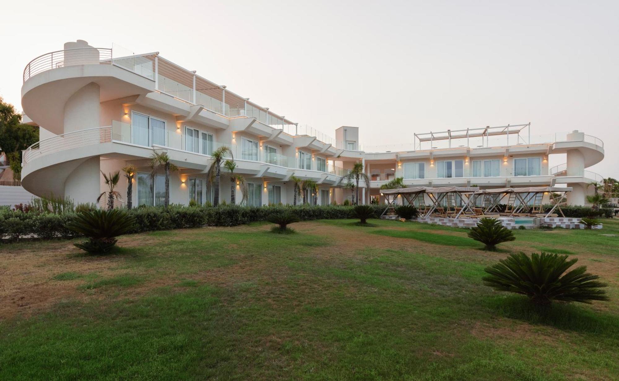 Jonium Hotel - Amazing Sea View And Swimming Pool 普尔萨诺 外观 照片